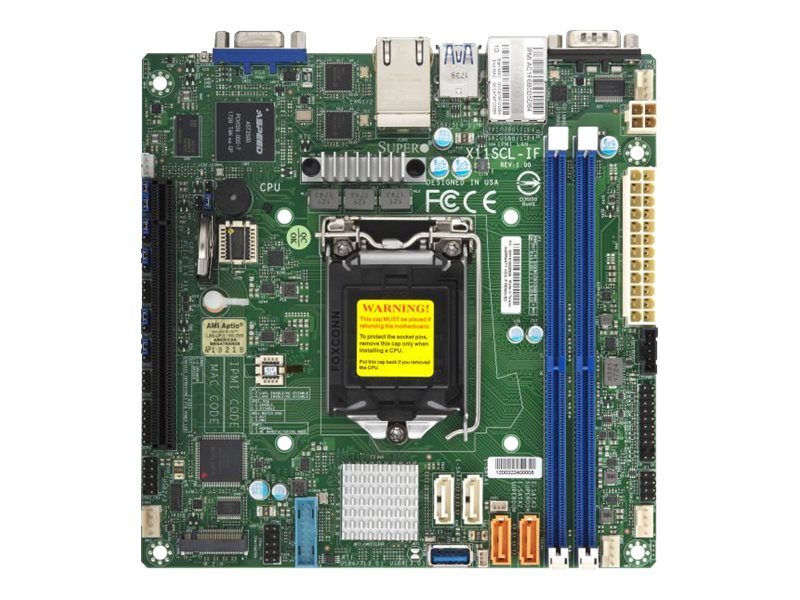 Płyta Główna Supermicro X11SCL-IF 1x CPU mini ITX IPMI 