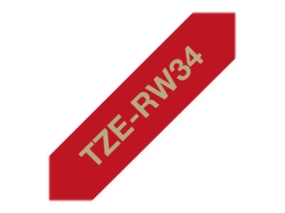 BROTHER TZERW34, Verbrauchsmaterialien - Bänder & tape TZERW34 (BILD2)