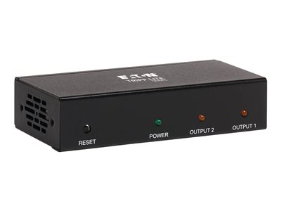 Tripp Lite 2-Port HDMI Splitter, 4K x 2K @ 60 Hz, 4:4:4, Multi-Resolution Support, HDR, HDCP 2.2, TAA