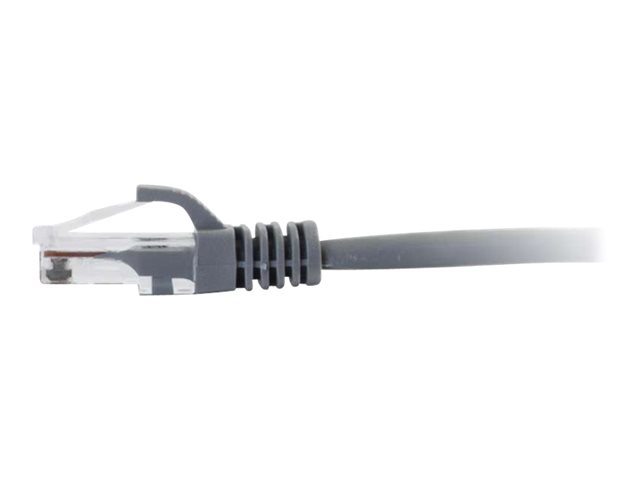 C2G Cat6 Booted Unshielded (UTP) Network Patch Cable - patch kabel - 30 cm - šedá – foto 3