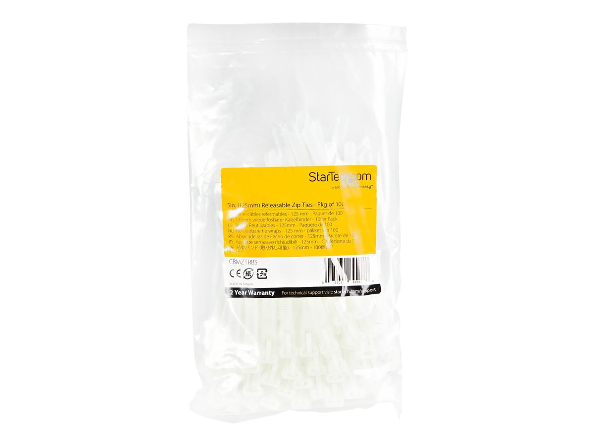 5  Reusable Cable Ties Nylon 100 Pack – foto 2
