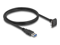 Delock USB-kabel 1m Sort