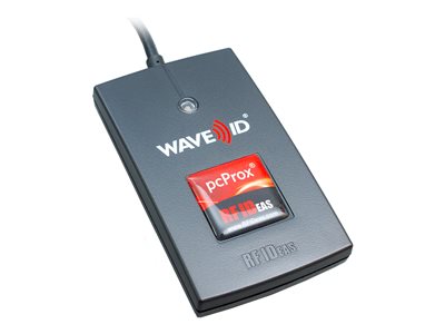 rf IDEAS WAVE ID Writer MIFARE Black Reader RF proximity encoder USB 13.56 MHz