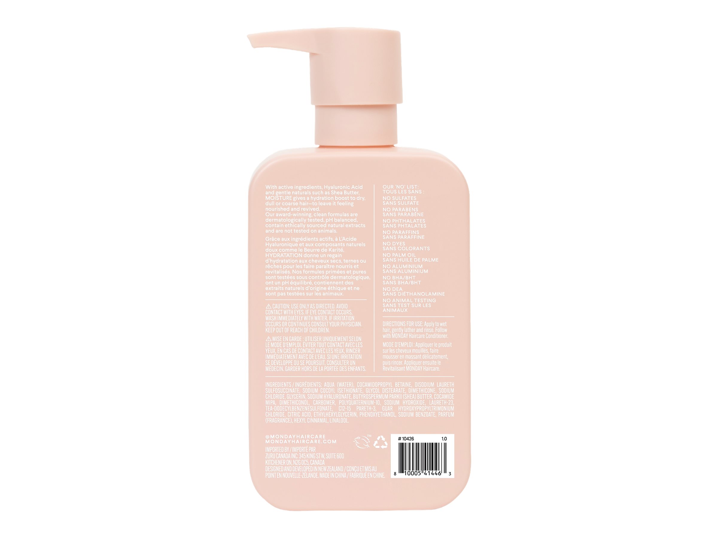 Monday Moisture Shampoo - 354ml