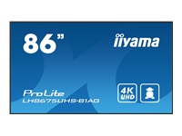 Iiyama Moniteurs 82'' et plus LH8675UHS-B1AG