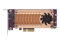 QNAP QM2-2P-244A - Storage controller - PCIe - low profile - PCIe 2.0 x4 - for QNAP TS-1232, 1277, 253, 453, 473, 677, 832, 853, 877, 977, TVS-2472, 473, 673, 872, 873