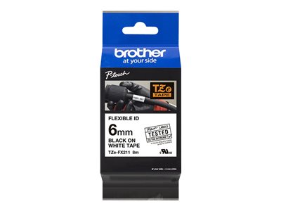 BROTHER TZEFX211, Verbrauchsmaterialien - Bänder & 6mm TZEFX211 (BILD3)