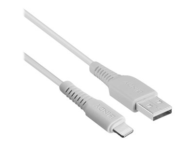 LINDY 3m USB to Lightning Cable white