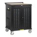 Tripp Lite Safe-IT UV Locking Storage Cart for Mobile Devices and AV Equipment, Antimicrobial, Wood-Grain Top