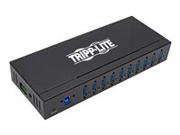 Tripp Lite 10-Port Industrial-Grade USB 3.0 SuperSpeed Hub - 20 kV ESD Immunity, Iron Housing, Mountable Hub 10 porte USB