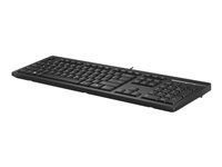 HP 125 - Keyboard - USB - for HP 34; Elite Mobile Thin Client mt645 G7; Laptop 15; Pro Mobile Thin Client mt440 G3