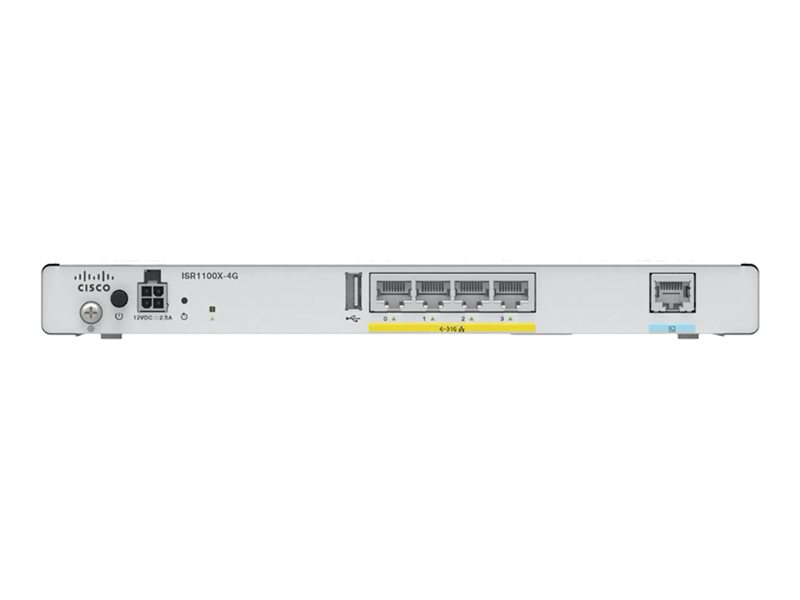 Cisco Integrated Services Router ISR1100X-4G - routeur - de bureau