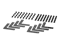 APC NetShelter - Fixation pour rack - noir (pack de 8)