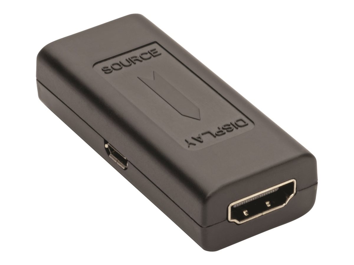 Tripp Lite HDMI Signal Booster In-Line F/F 4K @ 60Hz Compact Up to 50ft TAA