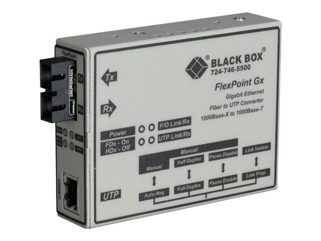 Black Box FlexPoint Modular Media Converter