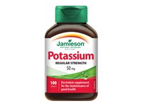 Jamieson Potassium 50 mg - 100's
