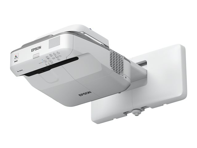 Image of Epson EB-685Wi - 3LCD projector - LAN - grey, white