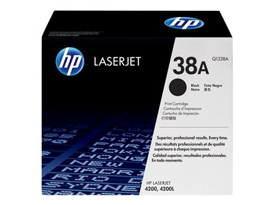 HP LaserJet Q1338A Black Print Cart 12,000 Pages 4200 Series