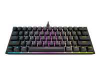 CORSAIR Gaming K65 RGB MINI 60% Tastatur Mekanisk RGB Kabling Tysk