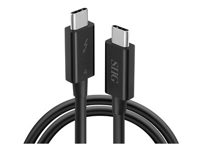 3.3ft (1m) Thunderbolt 3 Cable, 20Gbps, 100W PD, 4K, Thunderbolt Certified,  Compatible with Thunderbolt 4/USB 3.2/DisplayPort