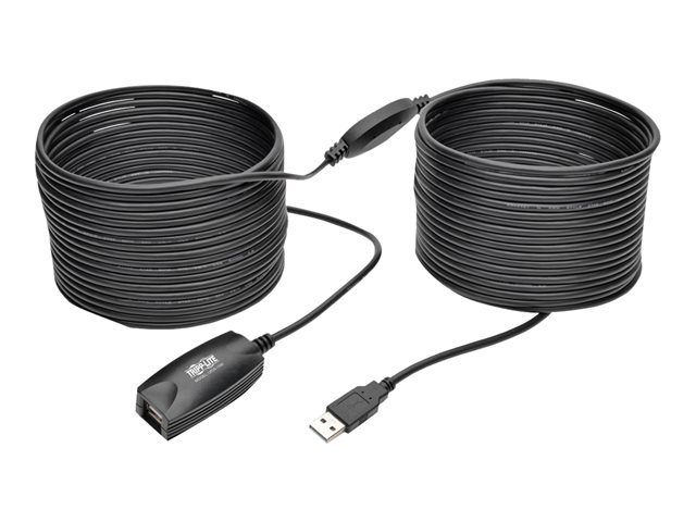 Tripp Lite 15M USB 2.0 Hi-Speed Active Extension Repeater Cable USB-A M/F 49 ft.