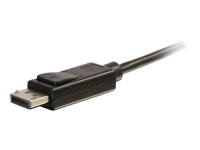 C2G 2m Mini DisplayPort to DisplayPort Adapter Cable 4K UHD - Black - kabel DisplayPort - 2 m – foto 4