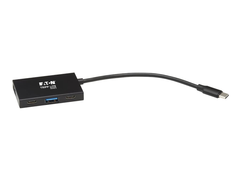 Eaton Tripp Lite series USB C Hub 4-Port 2 USB-A & 2 USB-C Ports USB 3.1 Gen 2 Aluminum