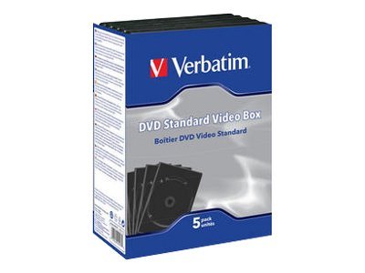 Verbatim Empty DVD Library Cases
