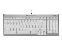 Bakker Elkhuizen UltraBoard 960 Compact Standard Tastatur Kabling Schweizisk