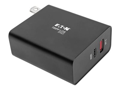 Tripp Lite Dual-Port USB Wall Charger with PD Charging