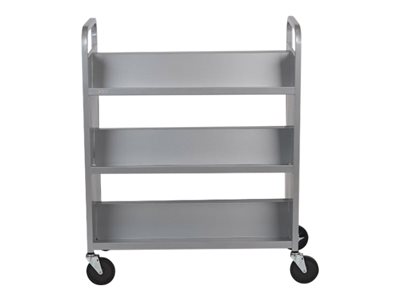Bretford Duro Series Booktruck Trolley 6 shelves steel royal blue