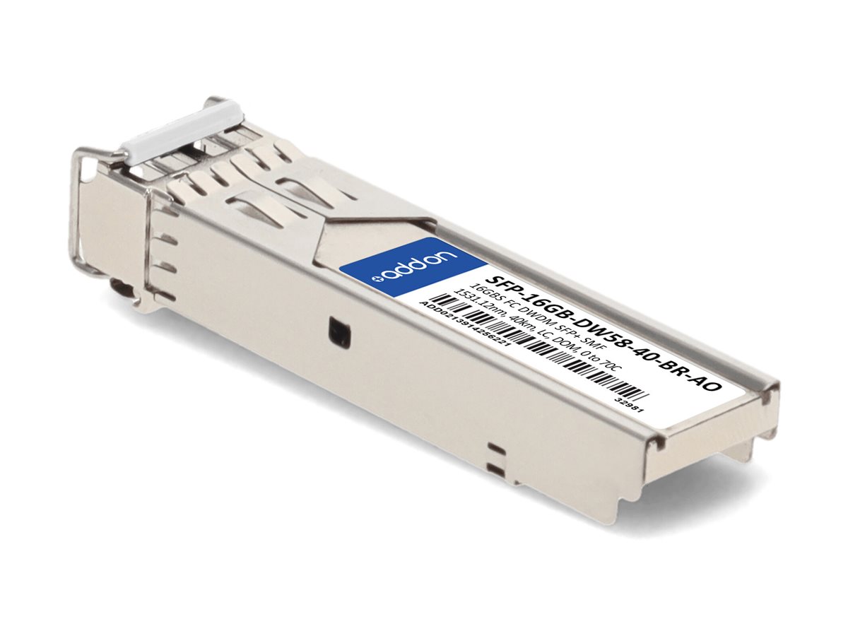 BROCADE FORMERLY COMP XCVRTAA 16G-DWDM 1531.12NM 0 TO 70C