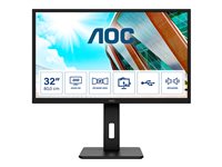 AOC Q32P2 - LED monitor - QHD - 31.5"