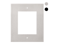 2N 1 Module - Wall plate frame - nickel