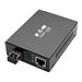 Eaton Tripp Lite Series Gigabit Multimode Fiber to Ethernet Media Converter, 10/100/1000 LC, International Power Supply, 850 nm, 550 m (1,804 ft.)
