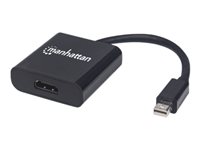 Manhattan Videoadapter DisplayPort / HDMI Sort