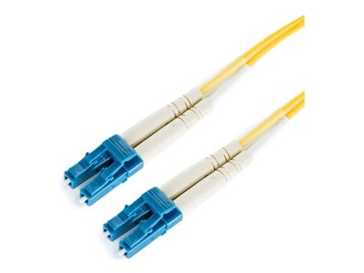 Equal Optics - Fiber Optic Cable - LC to LC - 5 m - Duplex - OS2 - Yellow