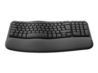 Logitech Wave Keys for Business Tastatur Pressestempel Trådløs Tysk