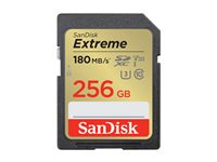 SanDisk Extreme - flash memory card - 256 GB - SDHC UHS-I