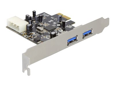 DELOCK PCI Expr Card 2x USB3.0 ext +LowProfile