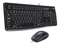 Logitech Desktop MK120 - Keyboard and mouse set - USB - English