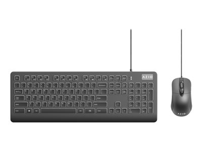AZIO KM535 - Keyboard and mouse set