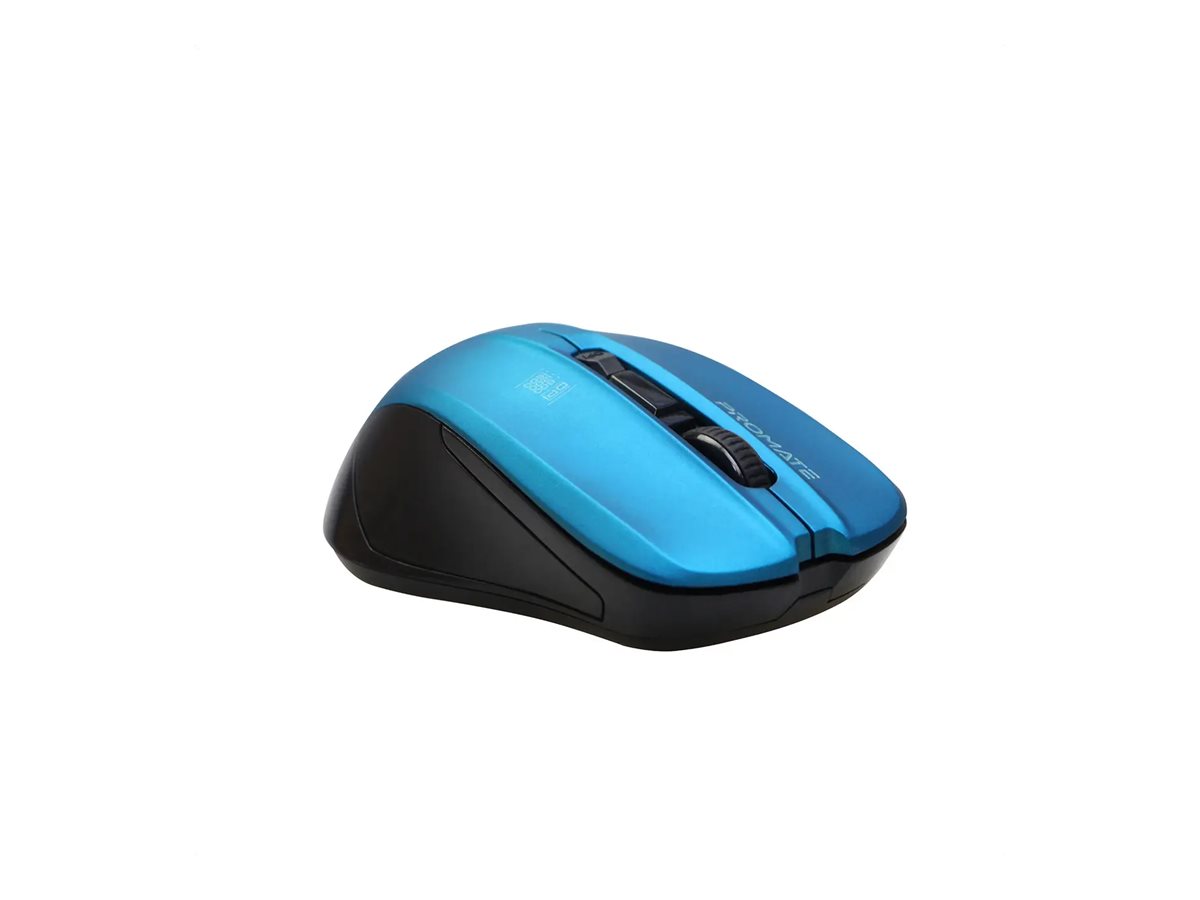 Promate Contour mouse comfort performance USB 2.4 GHz Product shot Left-angle 79750