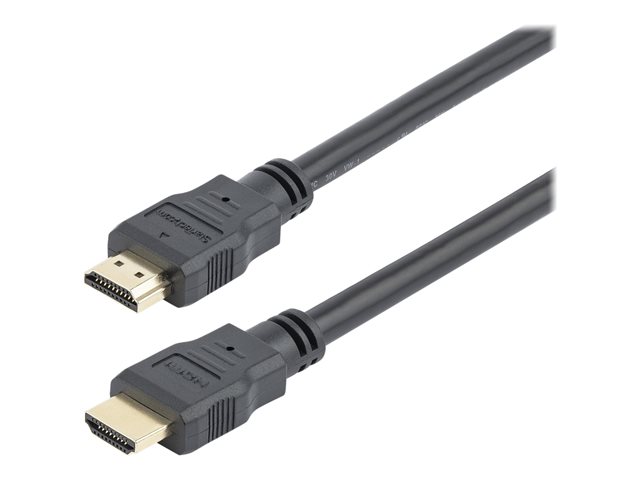 Image of StarTech.com 0.3m 1ft Short High Speed HDMI Cable - Ultra HD 4k x 2k HDMI Cable - HDMI M/M - 30cm HDMI 1.4 Cable - Audio/Video Gold-Plated (HDMM30CM) - HDMI cable - 30 cm