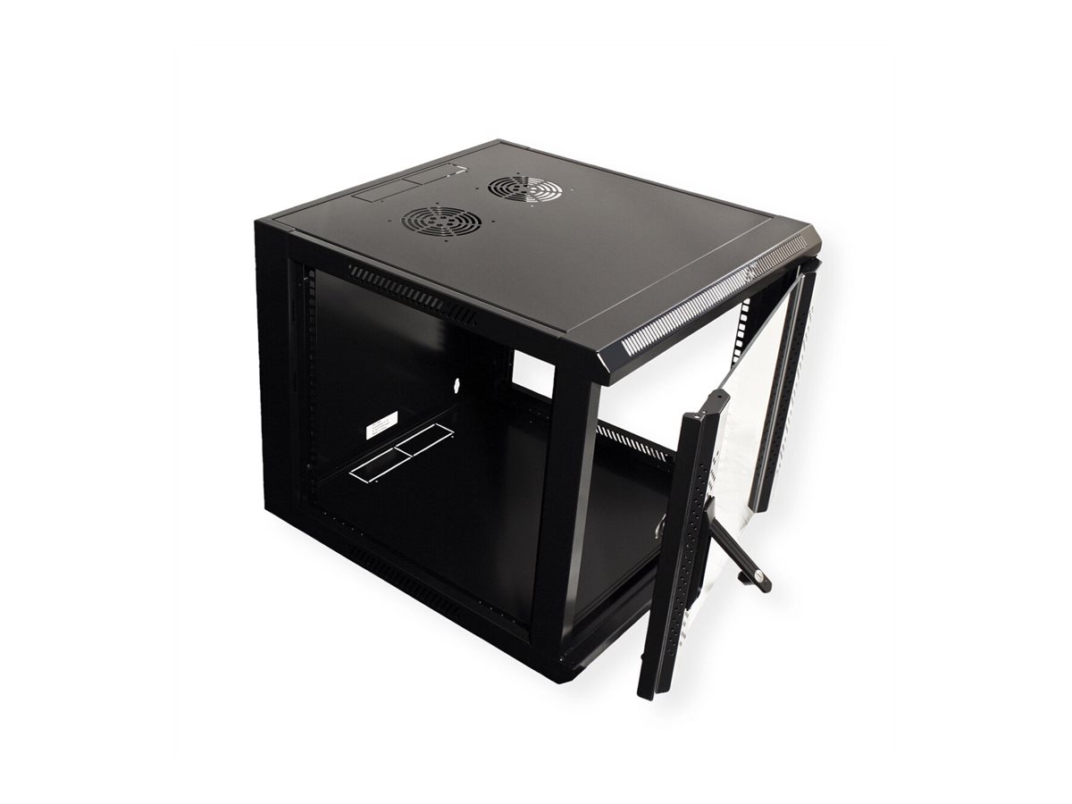 VALUE Secomp VALUE Wandgehäuse 6 HE 19" Schwarz