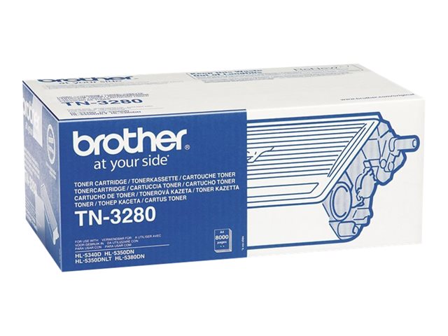 Image of Brother TN3280 - black - original - toner cartridge