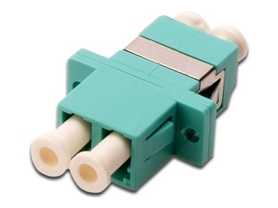 DIGITUS LWL Kupplung LC->LC Multimode Duplex OM3 aqua