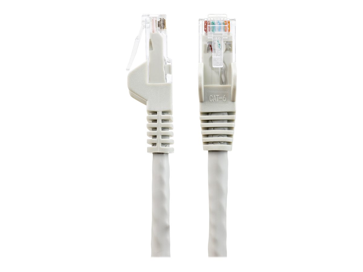 StarTech.com 5m LSZH CAT6 Ethernet Cable, 10 Gigabit Snagless RJ45 100W PoE Network Patch Cord with Strain Relief, CAT 6 10GbE UTP, Grey, Individually Tested/ETL, Low Smoke Zero Halogen - Category 6 - 24AWG (N6LPATCH5MGR) - patch kabel - 5 m - šedá – foto 3