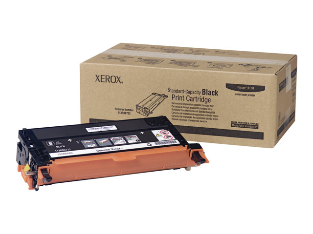 Xerox Phaser 6180MFP - Black - original - toner cartridge - for Phaser 6180DN, 6180MFP/D, 6180MFP/N, 6180N