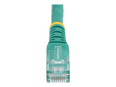 Startech 3ft CAT6 Ethernet Cable, 10 Gigabit Molded RJ45 650MHz 100W PoE Patch Cord, CAT 6 10GbE UTP Network Cable with Strain Relief, Green, Wiring is UL Certified/TIA - Category 6 - 24AWG (C6PATCH3GN) - Cordon de raccordement - RJ-45 (M) pour RJ-45 (M) - 91 cm - UTP - CAT 6 - moule - vert